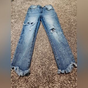 KanCan Distressed Blue Women's Jeans